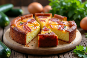 Secrets pour un gâteau courgettes et lardons moelleux et gourmand