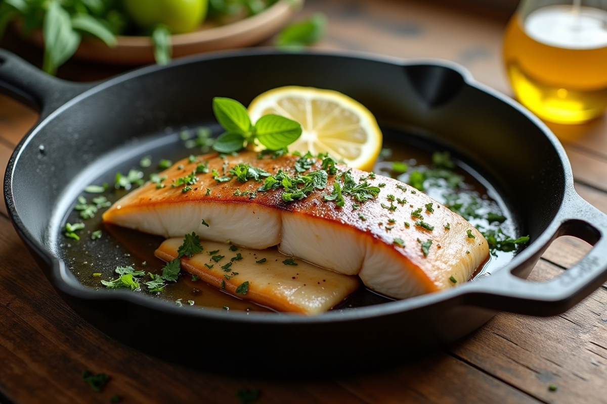 Recette de congre à la poêle : sublimez vos repas avec ce poisson méconnu