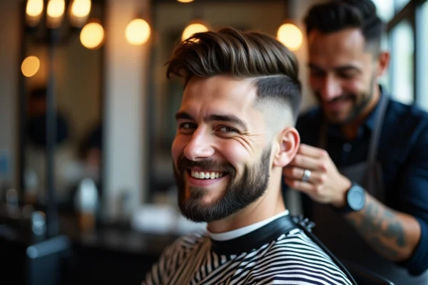 Secrets pour une coupe de cheveux homme mi-longue dégradée parfaite