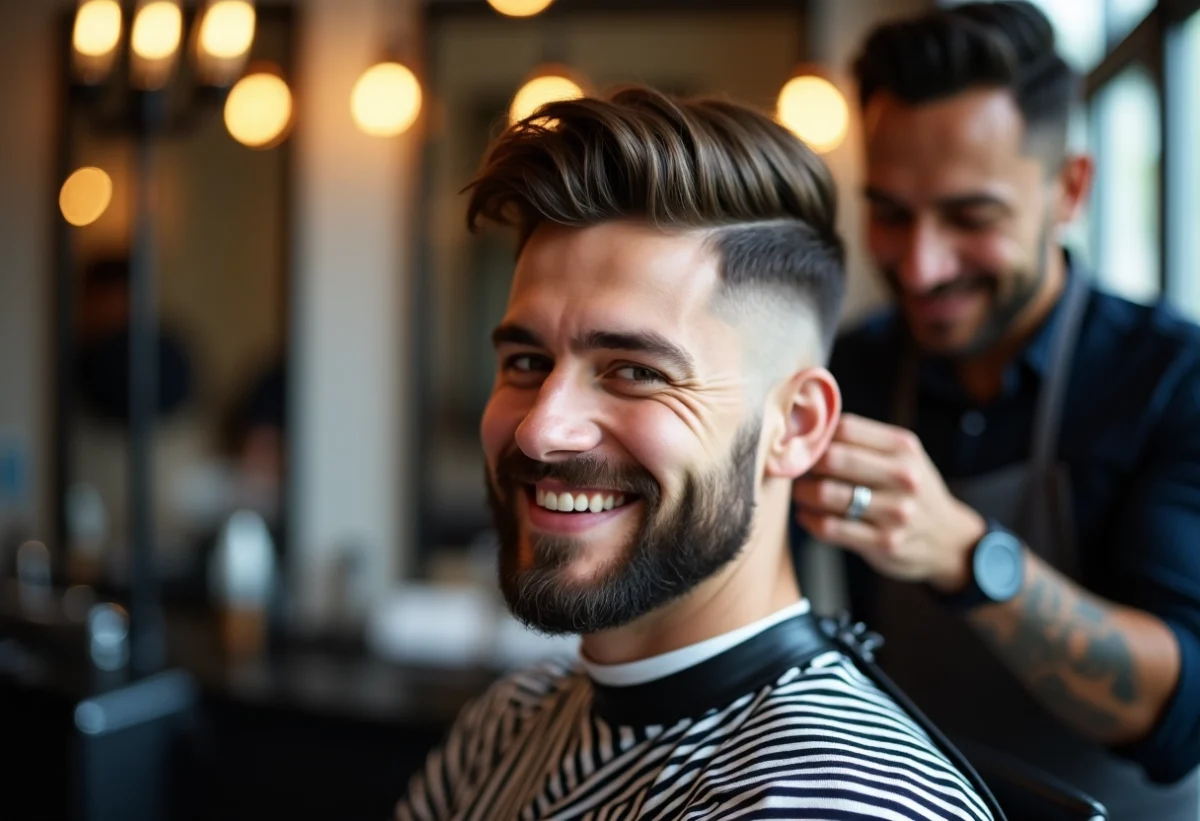 Secrets pour une coupe de cheveux homme mi-longue dégradée parfaite