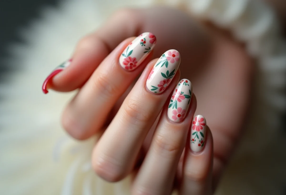 Inspiration nail art : motifs floraux élégants pour sublimer vos ongles