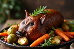 Rôti de sanglier : associez des légumes de saison pour un plat réussi