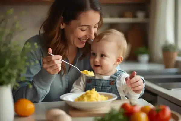 Comment intégrer l’œuf dans l’alimentation de votre nourrisson